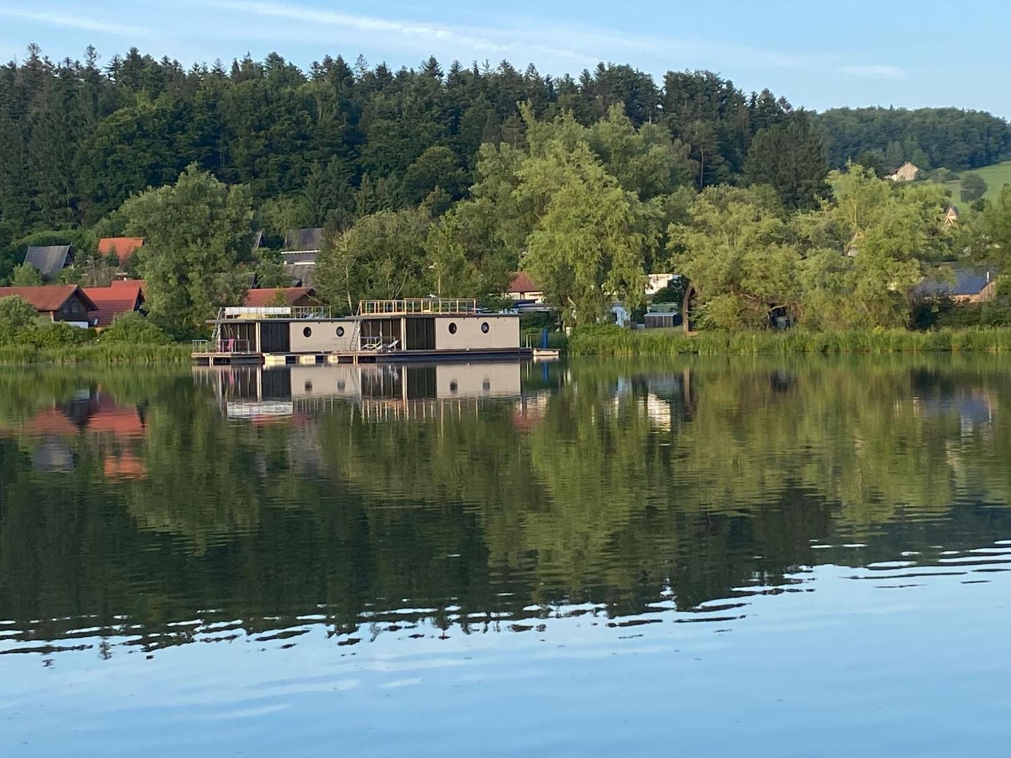 Waidlerland Hausboot 1 Hotel Waldkirchen Kültér fotó
